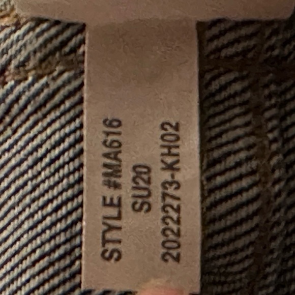 Madewell 10”‎ High-Rise Skinny Jeans MA616 Plus Size 35 - Picture 13 of 13